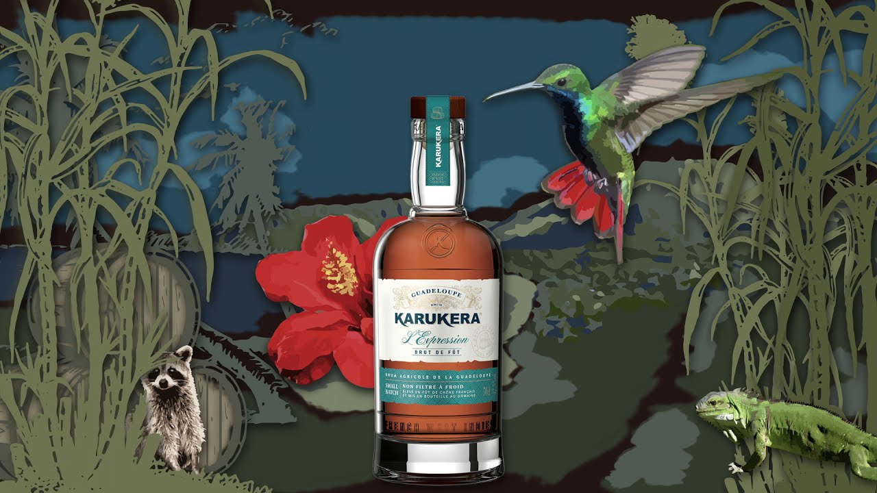 Rhum Karukera - 🌴Plage & cubi de Rhum Blanc Agricole @rhum