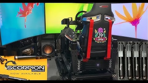 Building motion simulator featuring 150mm Scorpions by PT Actuator, SIMLAB P1-X