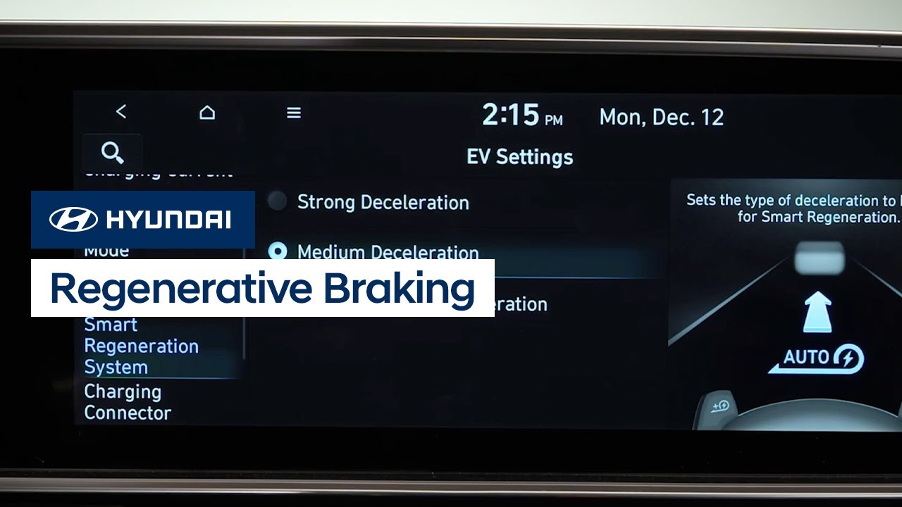 Regenerative Braking | Hyundai