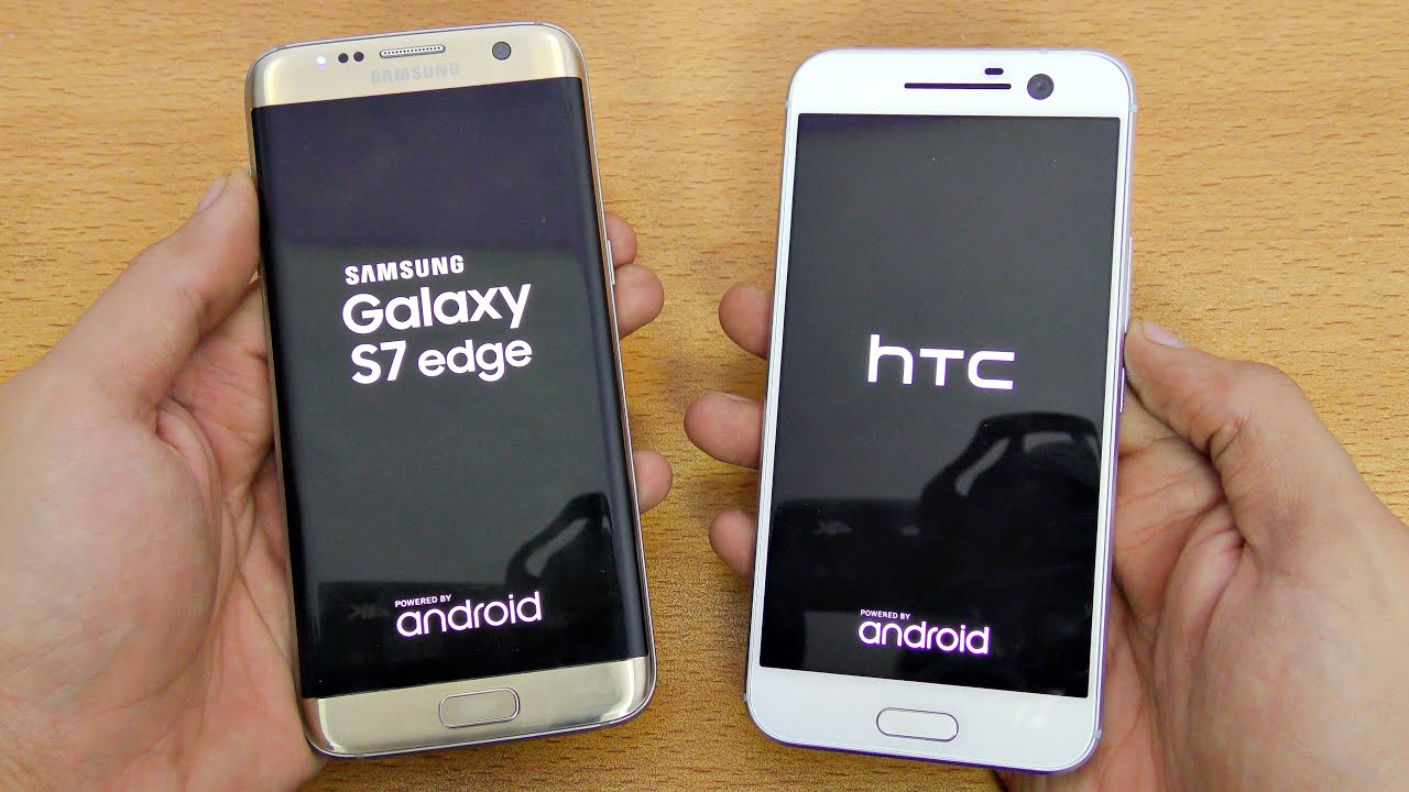 HTC 10 und Samsung Galaxy S7 Edge - Geschwindigkeitstest!