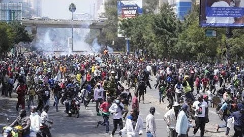 🔥NAIROBI KENYA TOTAL SHUTDOWN!