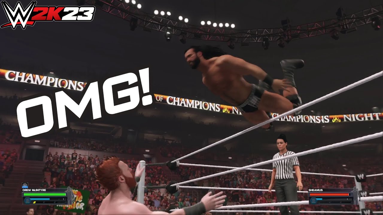 WWE 2K23 OMG Moments Apron Edition 1080p YouTube