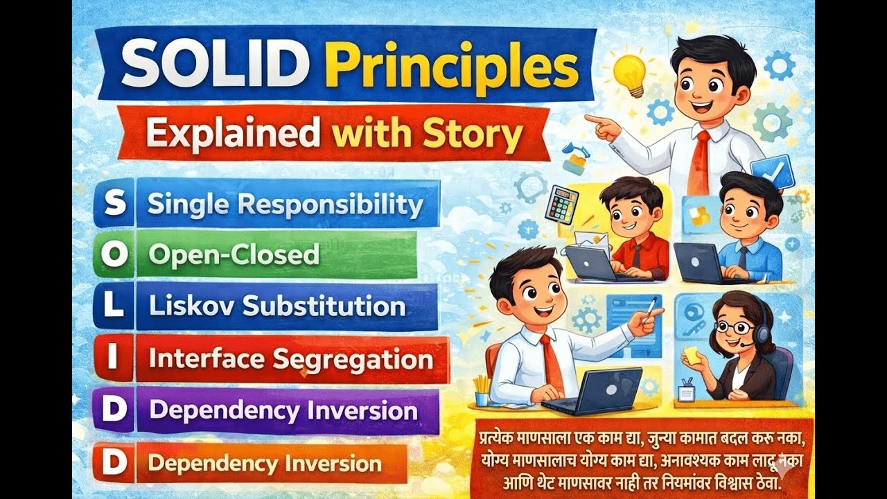 SOLID Principles Explained with a Story | Clean Code Made Easy - YouTube