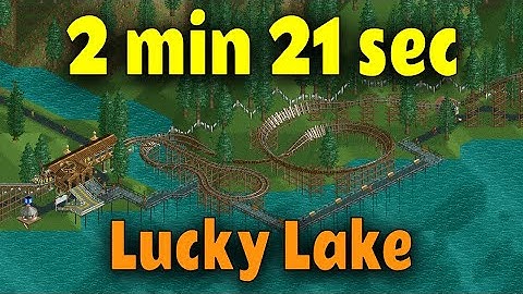 Beating Lucky Lake in 2m 21s - OpenRCT2 speedrun