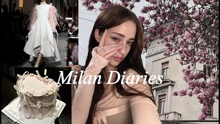 VLOG | days in my life, milan fashion week, beauty events, uni with friends | asyayvn