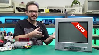 Unboxing a new old stock CRT in 2022  Sony Trinitron KVPG14P10 TV
