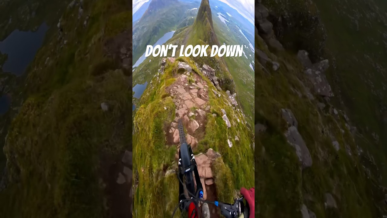 Don’t look down. I’ve wanted to ride this for years. Was not disappointed!