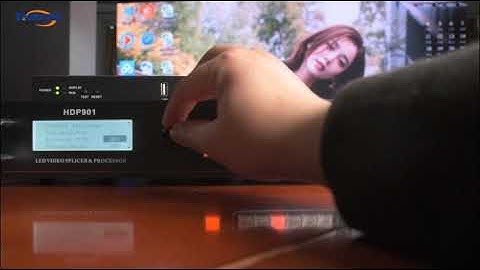 HUIDU HDP901 Large LED Display Video Processor Operation
