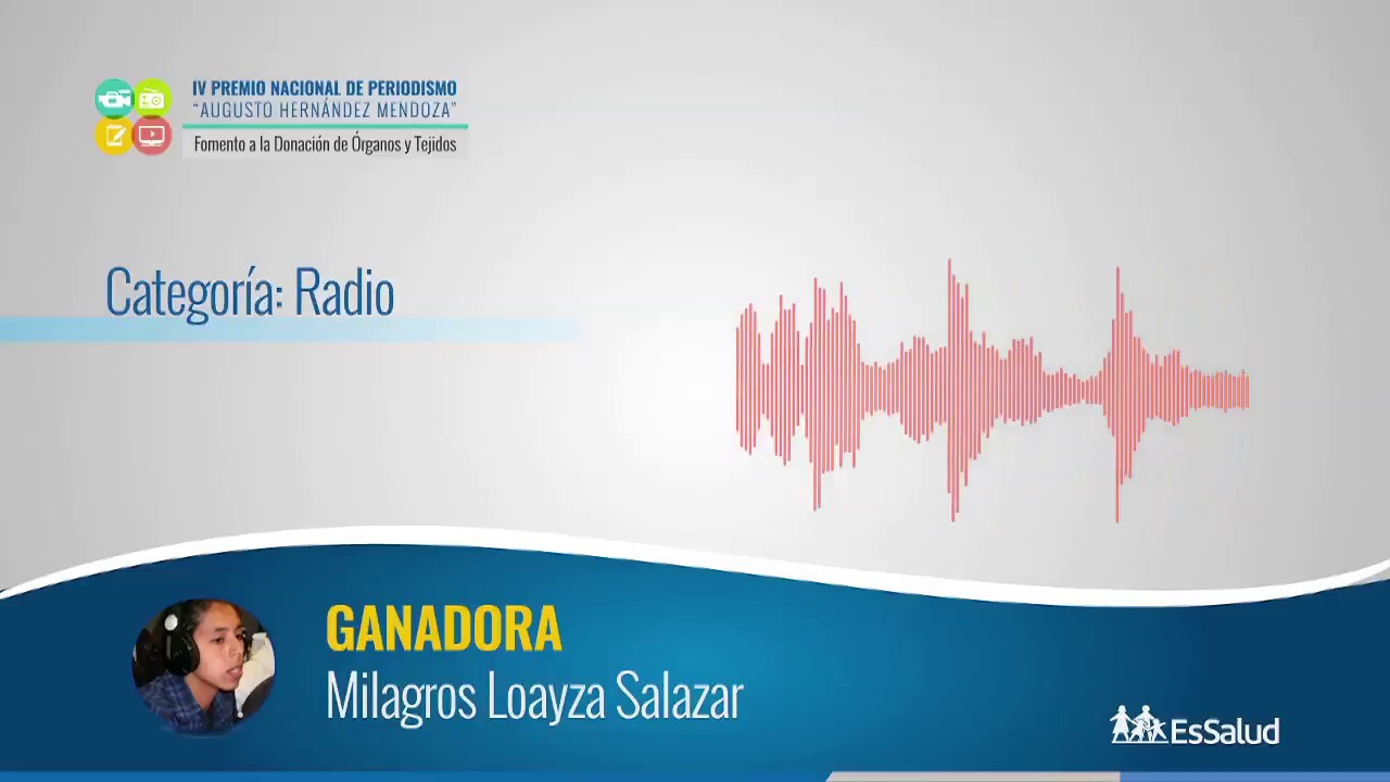 Reportaje Radial: Milagros Loayza Salazar