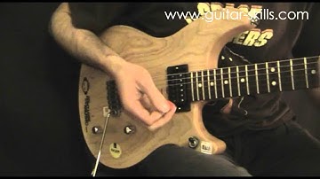 16th note strumming - www.guitar-skills.com