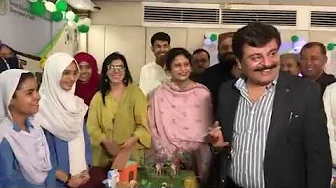 A presentation which shocked Education Minister Syed Sardar Shah |