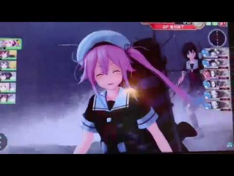 艦これアーケード 春雨のカットインがかわいすぎる件www 天使だぁああ Youtube