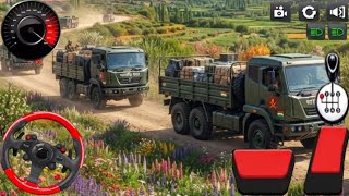 Army Truck Dangerous Hill Climb Game City New Android Gameplay. screenshot 2