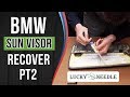 How To Recover Sun Visors - E90 BMW - Part 2