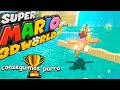CONSEGUIMOS PASSAR DA PRIMEIRA FASE❓❓❓😱😲 - Super Mario 3D World