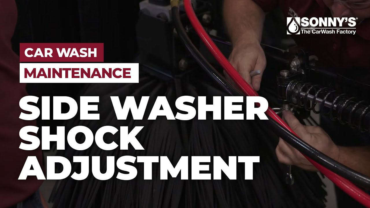 Sonny's Side Washers Car Wash Maintenance YouTube