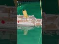 #Shorts #Britannic HMHS Britannic sinks! Titanic 1/570 scale model conversion - Submersible model