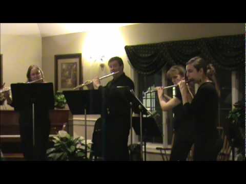'Falconer' for flute quartet by Catherine McMichae