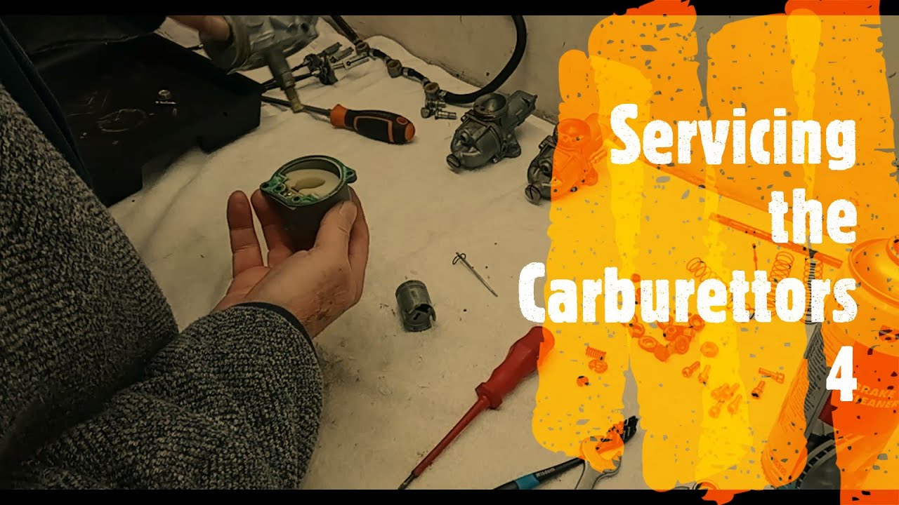 Triumph Trident T160 Rebuild. Part 18: Amal Carb Service 4