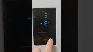 Samsung Refrigerator control panel