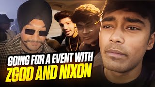 Going To A Music Event Of @viviandivine & @KaranAujlaOfficial with @ZGODGAMING @godnixon