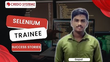 Best Selenium Training in chennai Credo Systemz | Selenium Course with Placement Review #selenium
