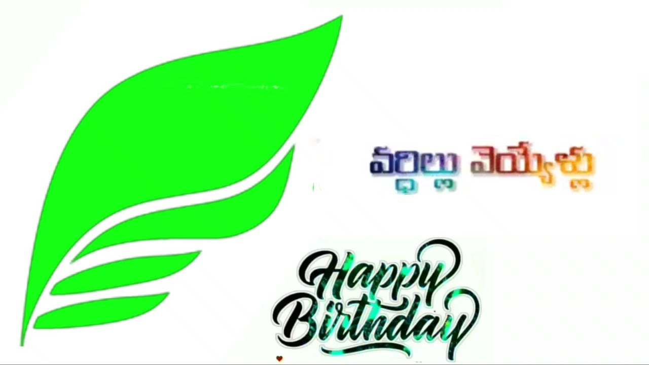 Vardhillu veyellu givinchu nurellu lyrics   telugu birthday green screen