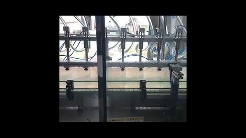 liquid sanitizer bottle filling machine