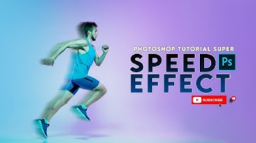 How to Create SUPER SPEED EFFECT in Photoshop  | Photoshop Tutorial