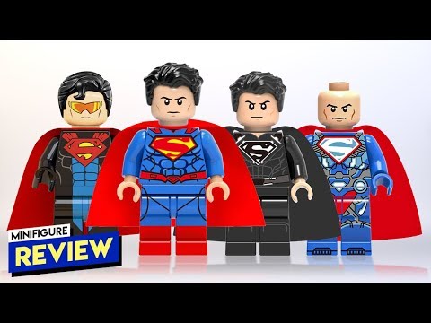LEGO SUPERMAN & MORE! - Minifigures Review