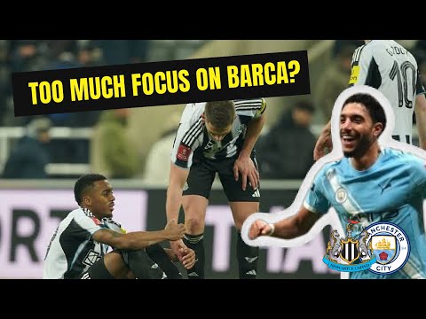 Did Newcastle put TOO MUCH focus on the Champions League after a TOUGH FA Cup defeat to Man City? 🤨