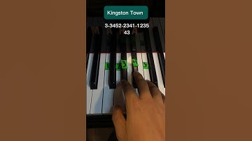 Thumbnail of UB40-Kingston Town tutorial fácil para piano #ub40 #kingston#kingstontown #hits #top10 #music #pop
