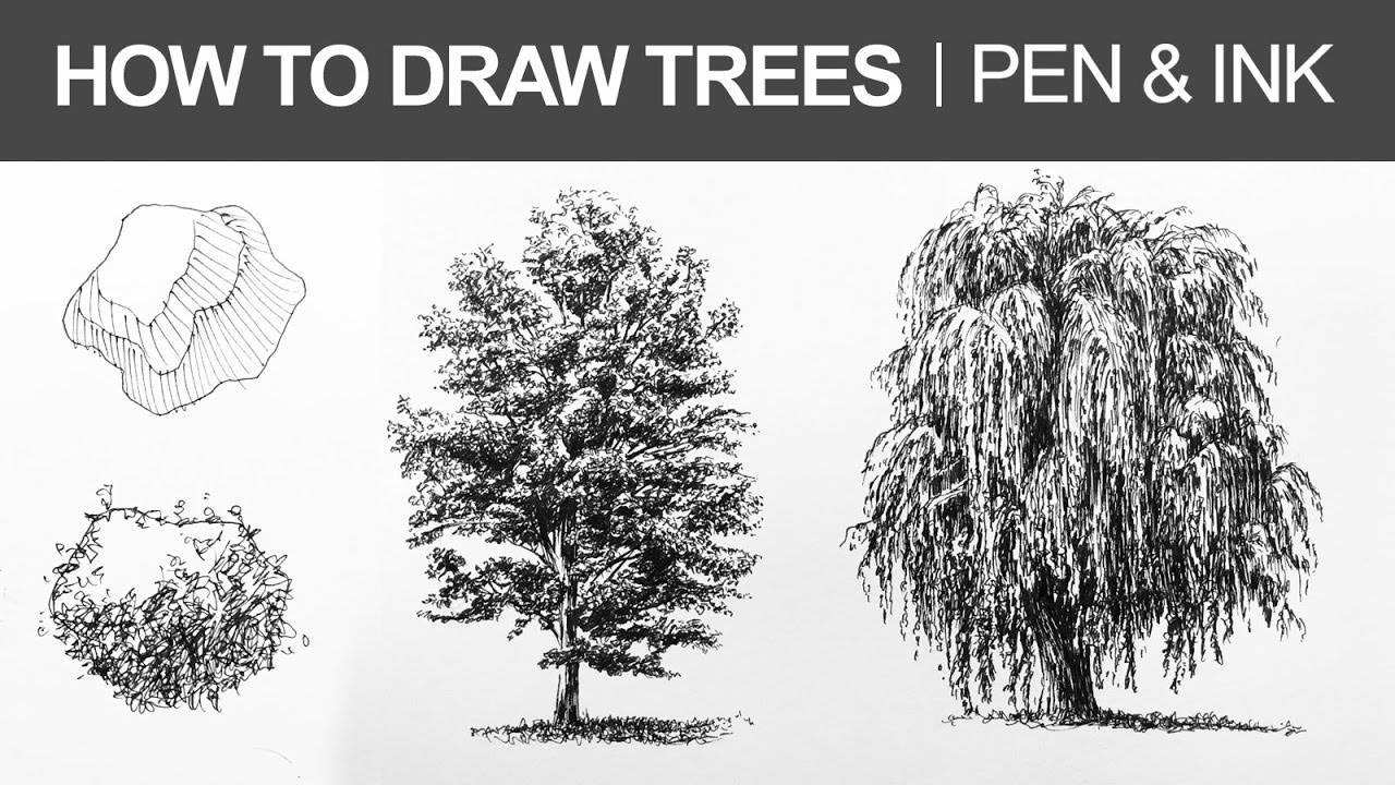 How to Draw and Sketch with a Fountain Pen - The Very Basics - Tutorial and  Tips 