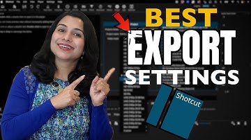 Best SHOTCUT Export Settings for YouTube Videos & Shorts #shotcut #shotcuttutorial