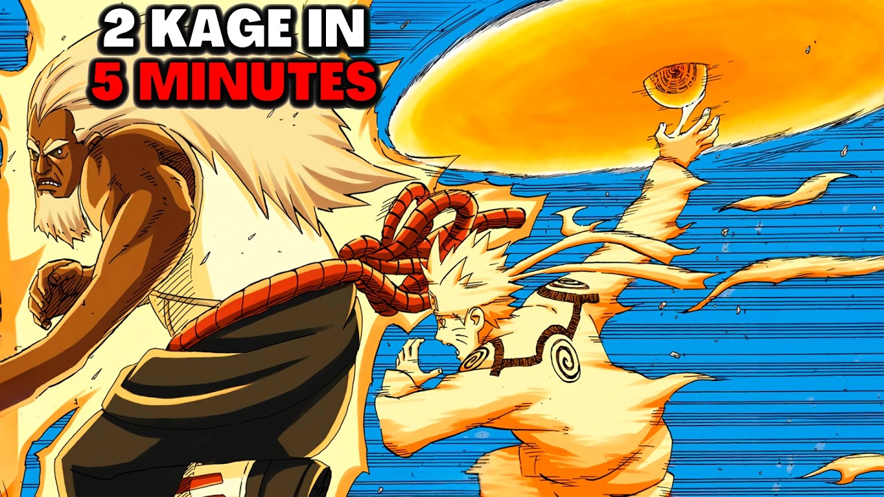 That Time A Naruto Shadow Clone Destroyed 2 Kage In 5 Minutes