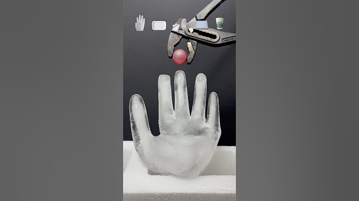 Can a 1000° hot metal ball pass through all objects?#satisfying#foryou#experiment#experiment#asmr