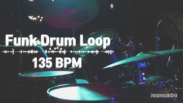 Funk Drum Loop 135bpm (Simple Groove Beat)