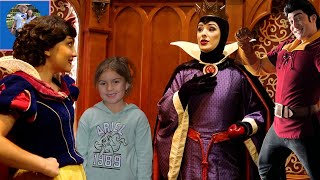 EVIL QUEEN and Snow White too, meet Adelynn Disneyland 2023