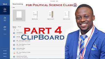 Introduction to MS WORD  - Clipboard (copy, cut, past special, Format Painter)