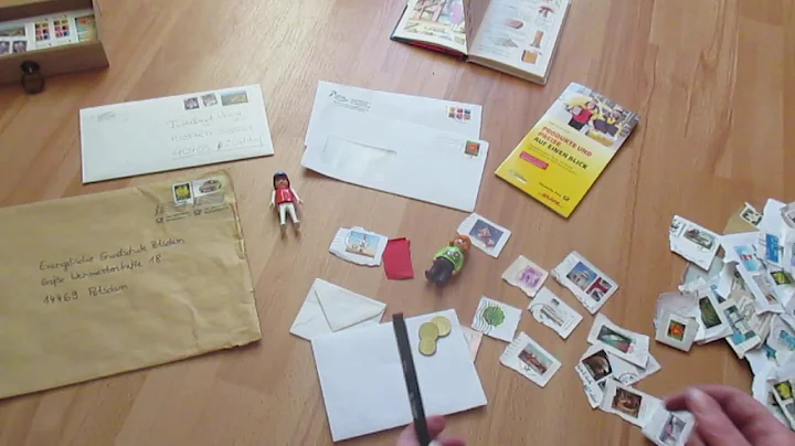 Briefmarken - was zu einem Brief gehrt, wie geht d...