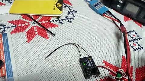 Frsky tfr6, Futaba Fasst compatible receiver strange buzzing/humming noise