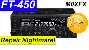Yaesu FT-450 TX /ALC Repair and Troubleshooting (tough to sort out)
