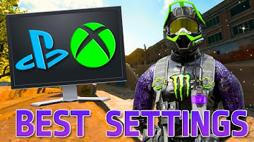 These MONITOR/TV SETTINGS Make WARZONE look BEAUTIFUL ON CONSOLE!| PS4/PS5/XBOX 📺