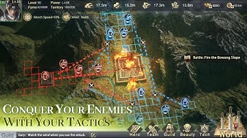 Throne of Three Kingdoms - Android Gameplay