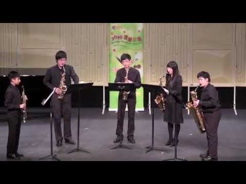 Jive for Five for Saxophone Quartet