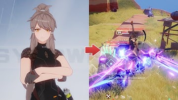 Samir Gameplay: Normal Attack, Discharge & Weapon Skill | Tower Of Fantasy