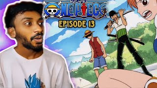 FIGHT BEGAINS | first time watching One Piece | episode 13 hindi reaction