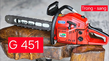 @trongsang máy cưa nhật G451p komatsu man in japan 