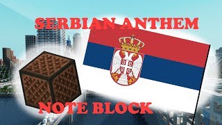 National Anthem of Serbia - Minecraft Note Block Cover