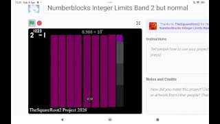 Numberblocks integer limits band 2 but happy and normies